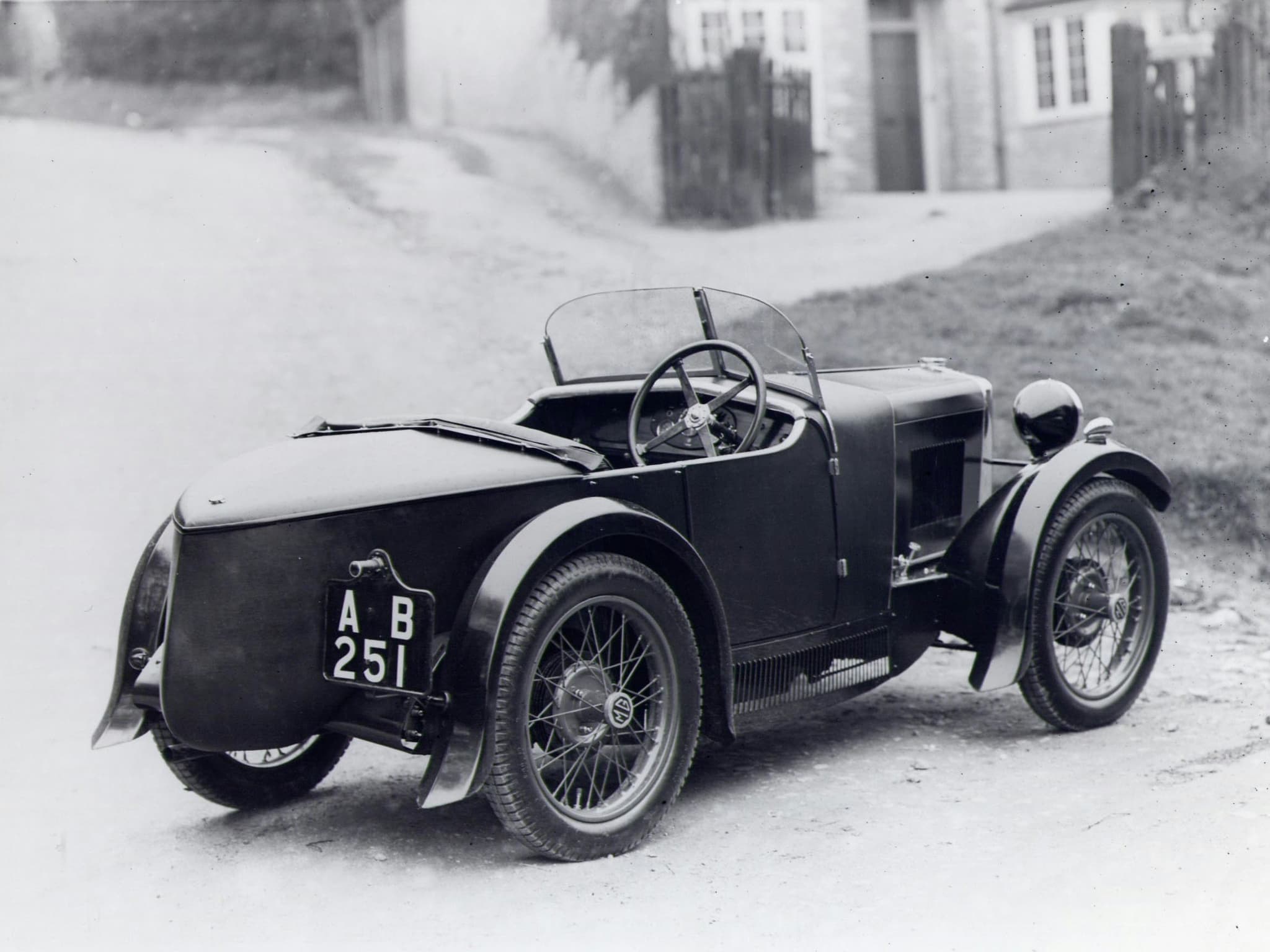 MG History MG M-Type Midget